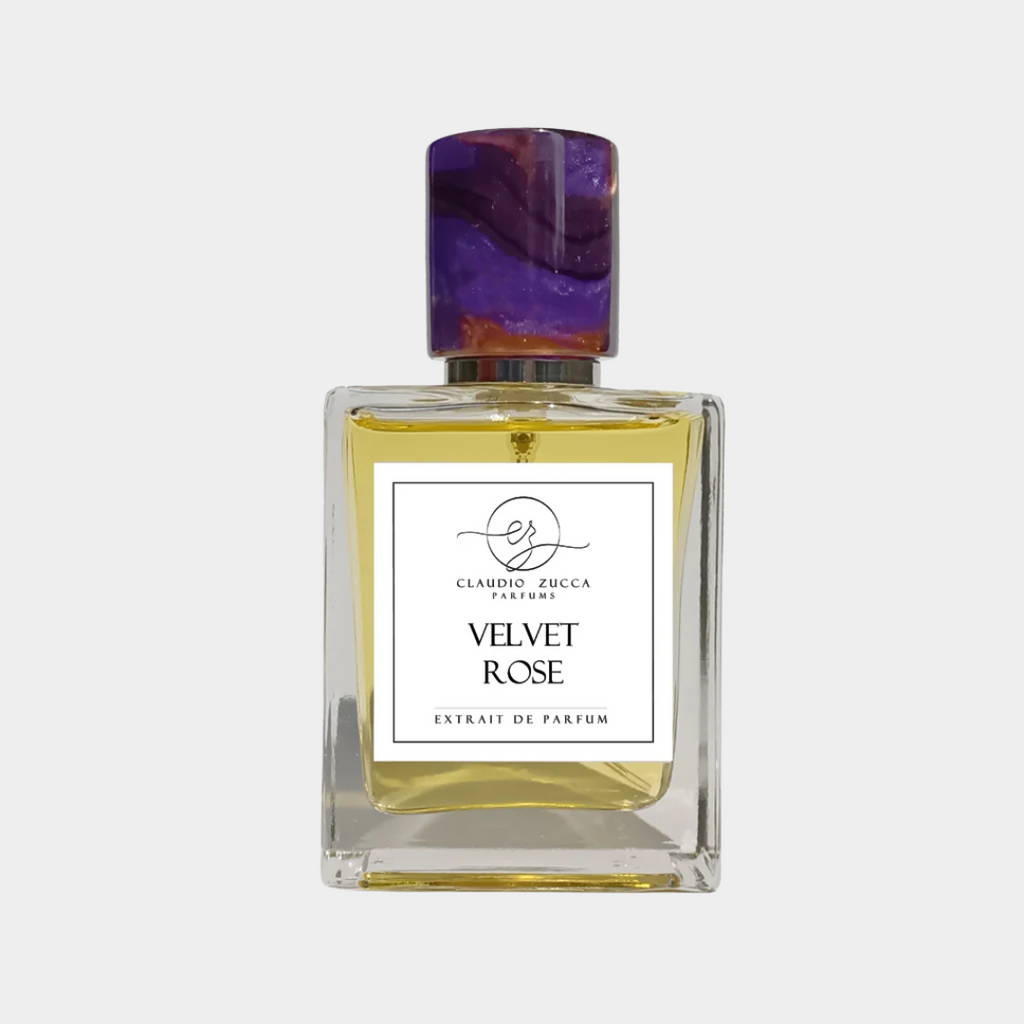 Claudio Zucca Velvet Rose Extrait de Parfum 50ml and Velvet Rose Sample.