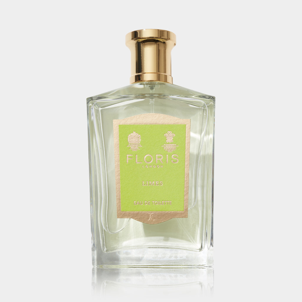 Floris Limes Eau de Toilette 100ml and Limes Sample