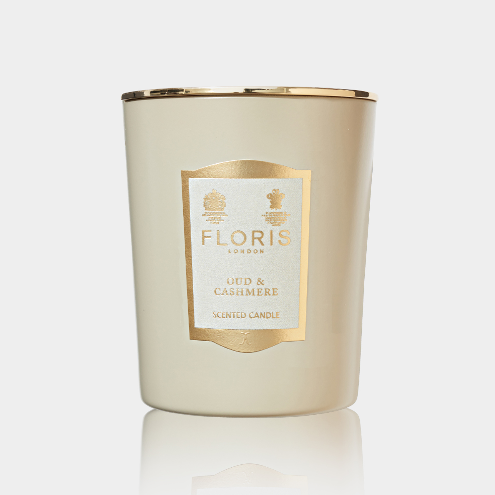 Floris Oud Cashmere Scented Candles 175g