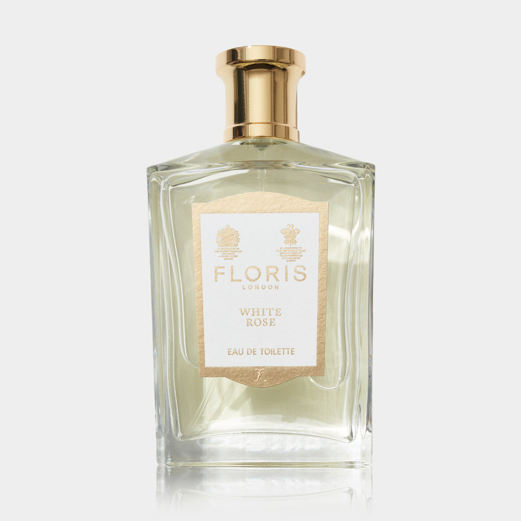 Floris White Rose Eau de Toilette 100ml and White Rose Sample